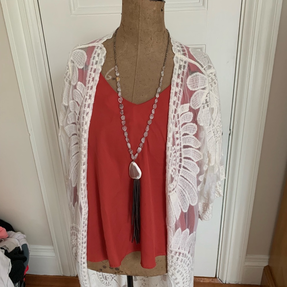 Lacy cover up